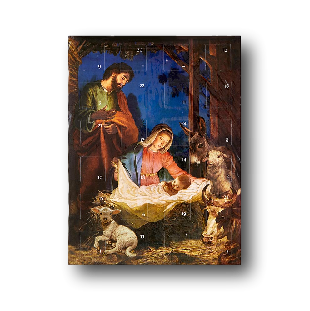 For Unto You Is Born A Savior Advent Calendar BK12001 St. Thomas